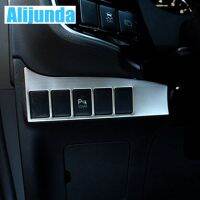 Alijunda สำหรับ Mitsubishi Outlander ปุ่มปรับแผงตกแต่งจานสแตนเลสอุปกรณ์ตกแต่งรถยนต์