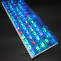 104Pcs ABS Universal คีย์บอร์ด Keycaps Ergonomic Blank Keycaps สำหรับ Cherry MX คีย์บอร์ดเปลี่ยน Backlit Key Cap