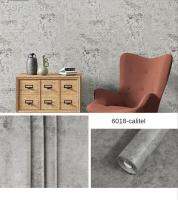 วอลเปเปอร์ Xu Ai Thickened Wallpaper สำหรับโรงแรมอุตสาหกรรมเลียนแบบซีเมนต์ด้วยตนเองกระดาษกาว