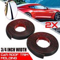 【CC】 2PCS Roof Trim Molding Strips 2CM Width MITSUBISHI/Lexus/Honda/CHEVY/FORD/BMW/DODGE