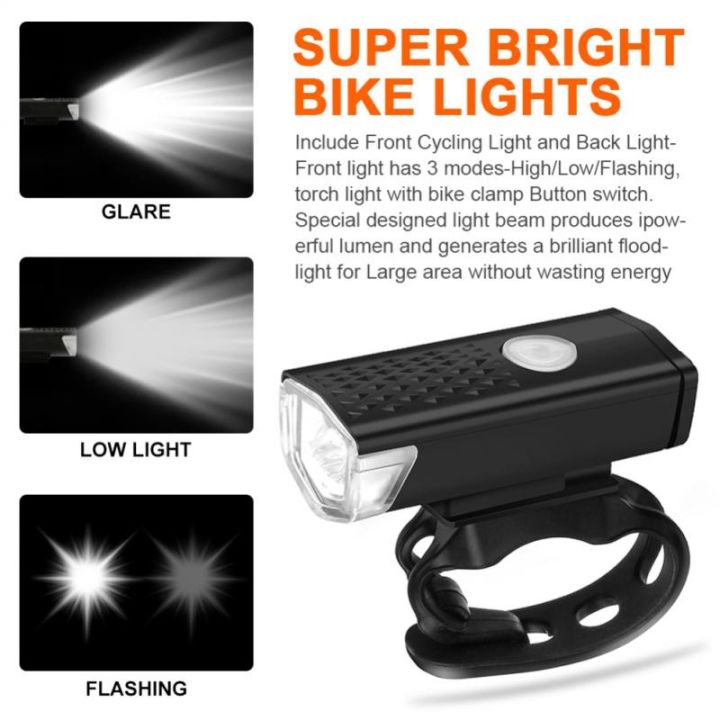 bike-front-bicycle-lights-rear-taillight-rechargeable-headlight-led-flashlight-lantern-lamp-bicycle-safety-ciclismo