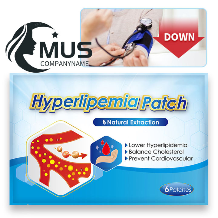 mus-hyperlipemia-patch-สมดุลคอเลสเตอรอลป้องกันโรคหัวใจและหลอดเลือดการใช้ภายนอก