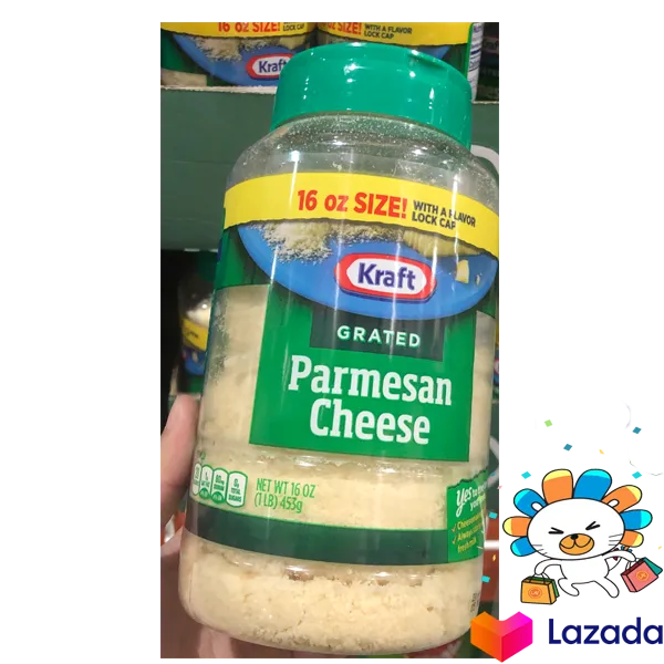 Kraft Grated Parmesan Cheese 453g 1 jar Lazada PH