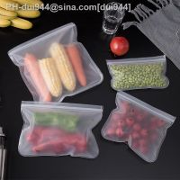 1PCS Leakproof Reusable Food Freezer Ziplock Fresh Storage Bags For Lunch Meat Fruit Veggies Packaging