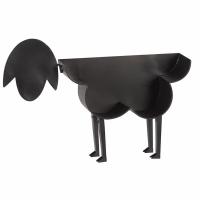 Sheep Toilet Paper Holde Roll Holder Sheep Wall Mount Black Metal Toilet Paper Wc Tissue Storage home kitchen Organization tools