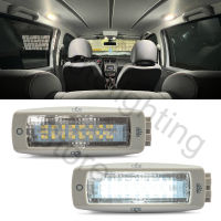 2PCS LED Interior Dome Map Lamp Inside Ceiling Reading Light For VW Golf Passat 1997-2005 Beetle Tiguan Superb Seat Leon