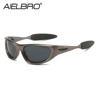 【CW】㍿▧  AIELBRO New Cycling Sunglasses for Men Eyewear Glasses Polarized Outdoor