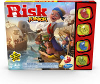 Hasbro Gaming Risk Junior Game: Strategy Board Game; A Kids Intro to The Classic Risk Game for Ages 5 and Up; Pirate Themed Game