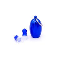 Blue Silicone Flying Decompression Silicone Earplugs Swimming Silicone Anti-noise Earplugs Noise Reduction Earplugs In Ear Protection