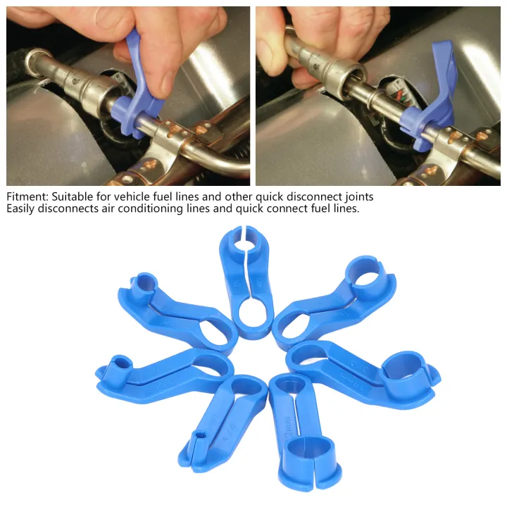 Aazon.co: Junecarp 7PCS Fuel Line Disconnect Tool Set - 1/4 5/16 3/8
