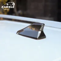 Ramble for Skoda Car Exterior Roof Shark Fin Adhesive Sticker Antenna FMAM Signal Radio Aerial Car Accessories for Skoda Rapid