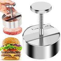 Hamburger Press Burger Maker 304 Stainless Steel Pork Beef Burgers Manual Press Mold Restaurant Home Grill Griddle Meat Tool