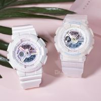 Baby-g ใหม่ นาฬิกาข้อมือ แบบโปร่งแสง กันน้ํา หลากสี สําหรับผู้หญิง BA-110PL-1A 7A1 7A2