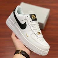 CODiy085671 Ready Stock 24H Send AJ Air Force 1 Two Tick Litchi Grain Breathable Womens Sports Sneakers Fashion Running Flat Low Casual Shoes Wanita Perempuan Kasut Sukan