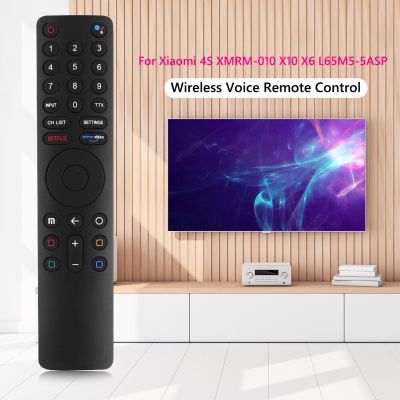 For Xiaomi 4S XMRM-010 X10 X6 L65M5-5ASP TV Remote Controller Google Assist Voice Remote Control For Android Smart TV