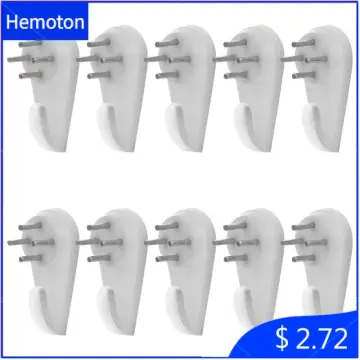 Seamless Wall Hook Adhesive Sticky Hanger for Picture Photo Frame Clock  Hanging No Drill Hole Nail Mounting Rack Screw Stickers