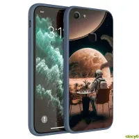 V7เคสสำหรับ VIVO STAC น่ารักลาย Astronaut04บวกกับเคสคลุมซิลิโคนนุ่มขอบตรง