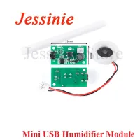 2PCS Mini USB Humidifier Module DIY Kits Mist Maker Driver Circuit Board Fogger Atomization Film Atomizer Sheet Mini Oscillating