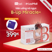 Viên uống nở ngực B-Up Miracle+ hộp 60 viên giúp tăng kích thước vòng 1 và