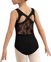 Girls Lace Crisscross Back Dance Ballet Leotard Toddler Tank