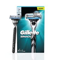 Gillette Mach 3 Shaving Razor + 2 Cartridge pack of 2