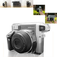 เคสฝาครอบพลาสติกแข็งใสสำหรับ Fujifilm Instax WIDE 300 กล้องฟิล์มทันที