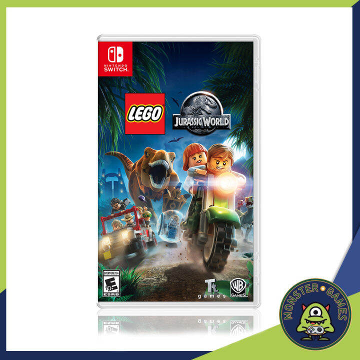 lego-jurassic-world-nintendo-switch-game-แผ่นแท้มือ1-lego-jurassic-switch