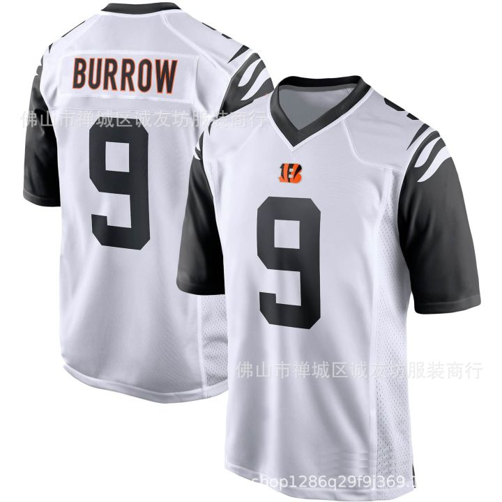 ○♤ NFL Football Jersey Bengals 9 White Generation Bengals Joe Burrow Jersey