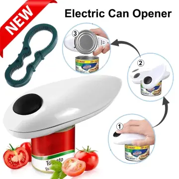 Electric Can Opener Automatic Restaurant Opener Battery Operated