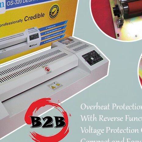 Officom Laminating Machine A3/A4 (Hot/Cold/Reverse) 320 Laminator ...