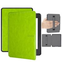 Leather Case for Amazon Kindle Paperwhite 4 Paperwhite4 (2018) Model PQ94WIF E-Book Reader Flip Cover with Hand HolderCases Covers