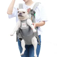 Pet Backpack Carrier for Cat Dogs Front Travel Dog Bag Carrying for Animals Small Medium Dogs Bulldog Puppy
