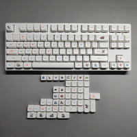 Keycap Only】คีย์บอร์ดเรือดำน้ำโลก132คีย์ MDA Profile PBT การระเหิดสำหรับสวิตช์ MX เชอร์รี่คีย์บอร์ดแบบกลไก Keychron/RK61/GK61 /Anne Pro 2