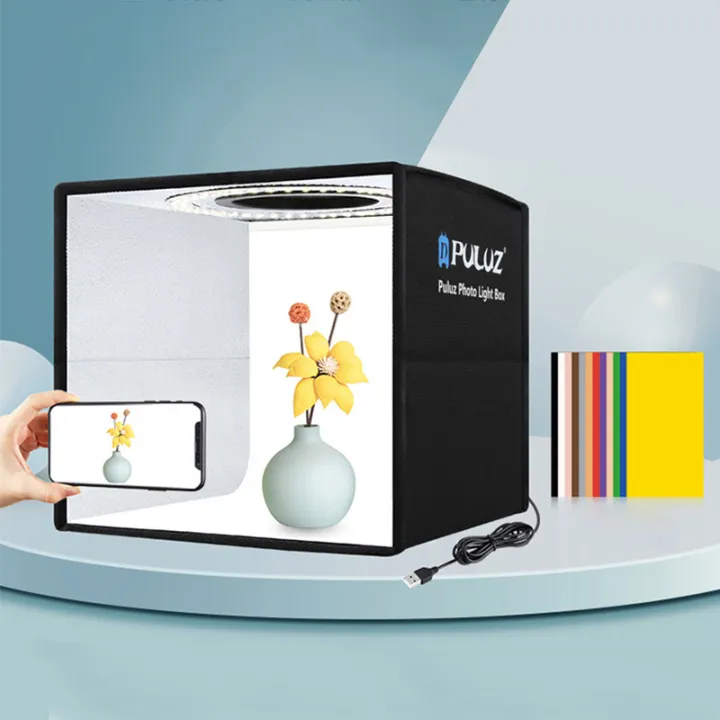 Portable Shooting Tent Photo Studio Box LED Light box Studio Shooting