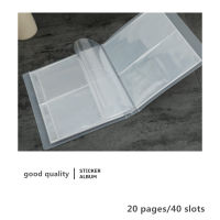 80 Sheets Nail Stickers Album Storage Book Nail Water Decals Collect Stamping Plates Holder Photo Album Manicure Nail Art Tools