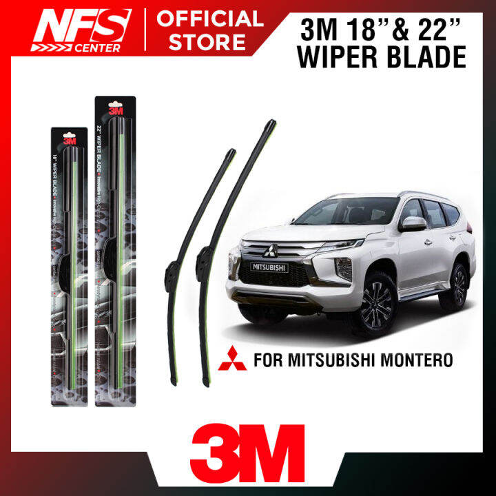 3M Auto Original Frameless Wiper Blade Bundle Set 18" & 22" for