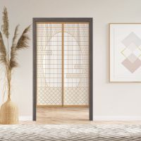 Japanese Shoji Screen Noren Curtain Japanese Window Curtain for Kitchen, Window Treatments for Partition