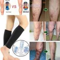 YOYO 1 Pair Uni Calf Compression Stockings Sleeves Leg Compression Socks Shin Splint Calf Pain Relief Support Stretch Pressure Circulation Stock Elastic Compre