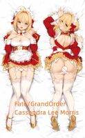 Dakimakura อะนิเมะปลอกหมอน Cassandra Lee Morris พิมพ์สองด้านขนาดชีวิตปลอกหมอนของขวัญสามารถปรับแต่งได้