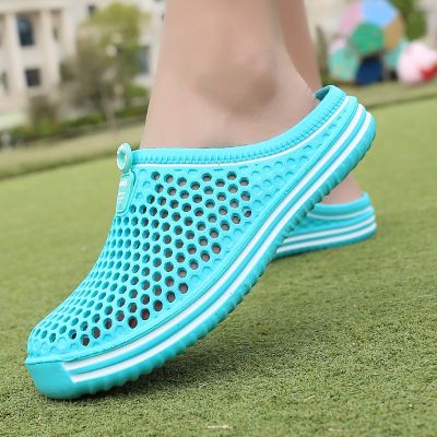 ขายดีที่สุด ioztt2023 - /▪✟♛ POLALI womens sandals 2022 Sandals Fashion Hollow Out Breathable Beach Slippers Flip Flops EVA Massage