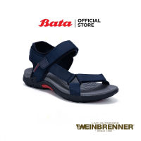 Bata บาจา ยี่ห้อ Weinbrenner รองเท้าลำลองแบบรัดส้น รองเท้าแตะรัดส้น รองเท้ารัดส้น สำหรับผู้ชาย รุ่น Gateway สีกรมท่า 8519057