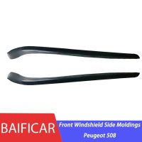 brand new Baificar Brand New Genuine Front Windshield Side Moldings Set Exterior Trim Strip 8120CX 8120CW For Peugeot 508 W23