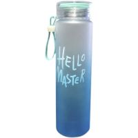 Trendy colorful cup gradient color plastic water cup ins female and male students Korean cup portable teacup sports water bottle