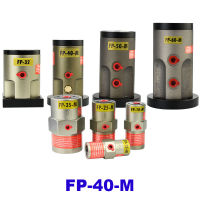 ลูกสูบนิวเมติกสั่น FP-40-M ที่มีหน้าแปลนแผ่น Oscillator นิวเมติกค้อนอลูมิเนียม Feeder Oscillation