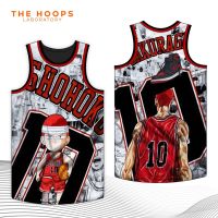 เสื้อผ้าบาสเกตบอลที่ร้อนแรงที่สุด THL X Slamdunk High School Basketbal Full Sublimation Jersey Shohoku/Ryonan Jersey (TOP)