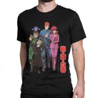 Men Yu Yu Hakusho 25th Anniversary T Shirt Yusuke Kurama Anime Tshirt Short Sleeve Tee Shirt Adult T-Shirt Streetwear 4XL 5XL 6XL