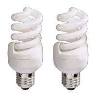 【YF】┇◄✼  2PACK CFL Saving Bulbs 18w   90W E27 6500k 10000hrs Day for Reading Dressing[Energy A]