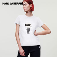 KARL LAGERFELD - IKONIK 2.0 T-SHIRT 230W1700 เสื้อยืด