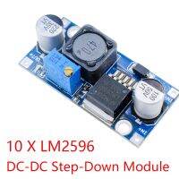 10Pcs LM2596 DC-DC Step-Down Power Supply Module 3A Adjustable Step-Down Module Buck Converter Voltage Regulator 24V 12V 5V 3V Electrical Circuitry  P