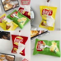 พร้อมส่ง? ถุงทิชชู่ กระเป๋าทิชชู่ ถุงเลย์ Lays กล่องทิชชู่ สีถุงน่ารัก ที่ใส่ทิชชู่ Tissue box กล่องใส่ทิชชู่ ทิชชู่แขวน เลย์ 07012